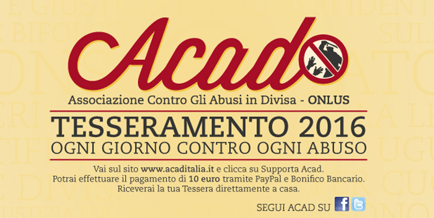 acad banner tesseramento 2016 il muro del canto